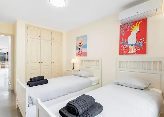 Hoekappartement Mar, 400m Palm-mar